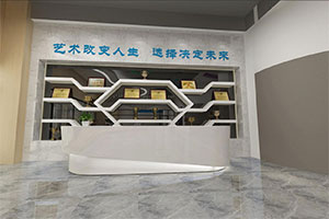 音樂學(xué)校培訓(xùn)機構(gòu)裝修設(shè)計全景圖