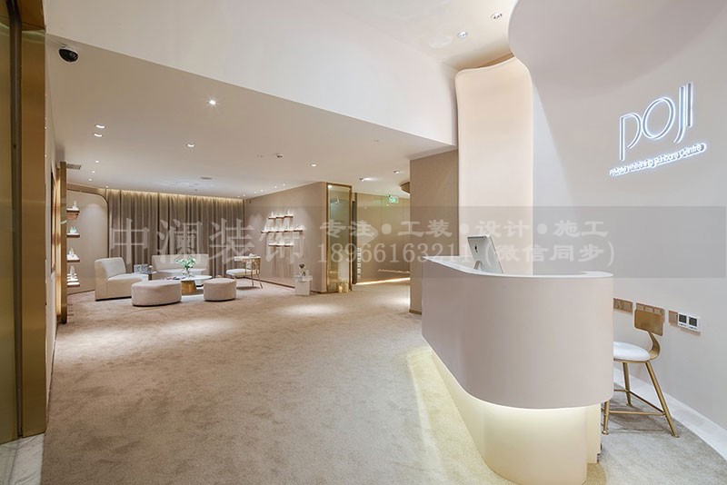 1600平方清新脫俗的白金輕奢風(fēng)美