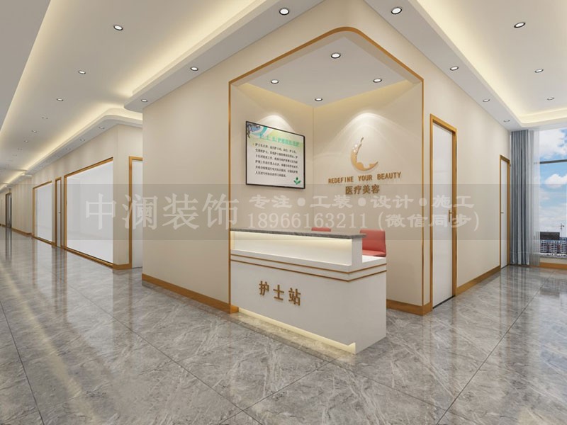 2800大型方醫(yī)療美容院裝修設(shè)計(jì)案